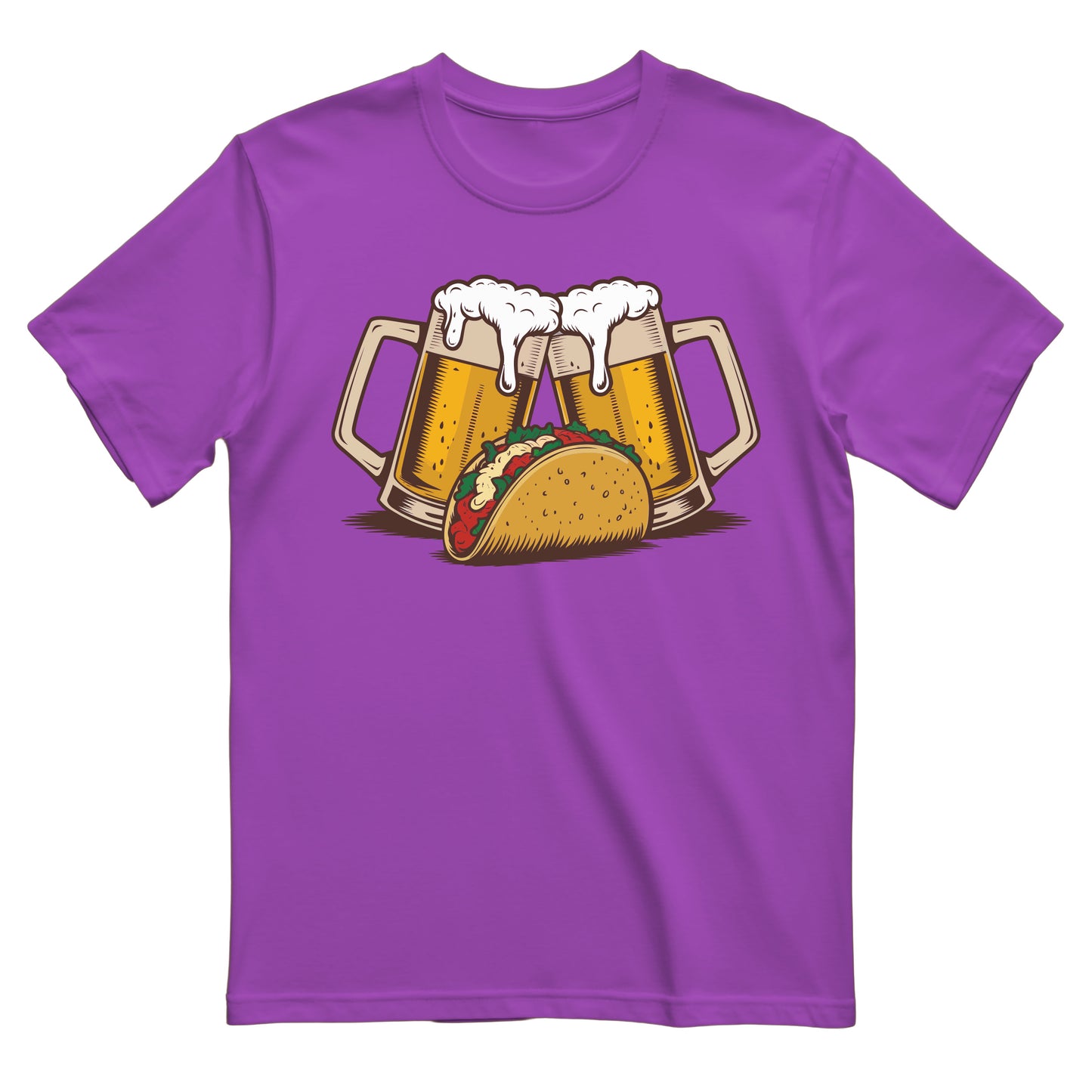 2 MUGS & TACO - Men's T-Shirt