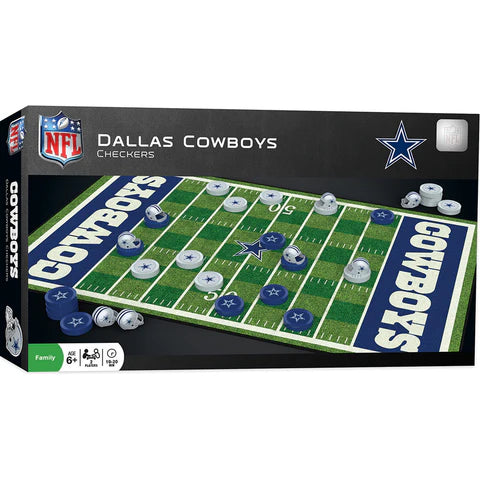 Dallas Cowboys Checkers Board Game