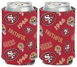 San Francisco 49ers Scatterprint Koozie 12 oz.