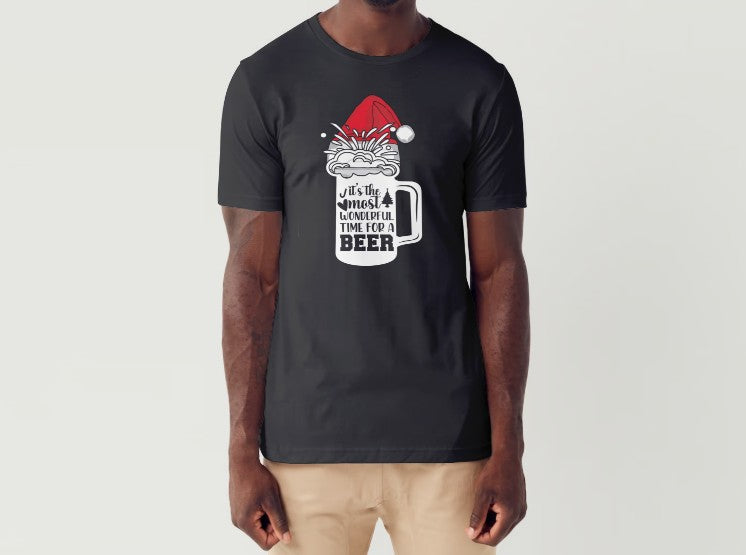 MOST WONDERFUL TIME FOR A BEER - Men's T-Shirt