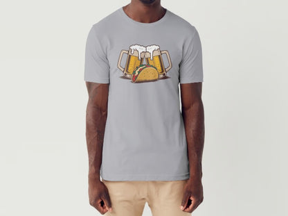 2 MUGS & TACO - Men's T-Shirt