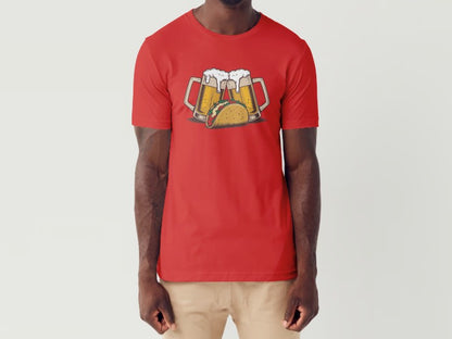 2 MUGS & TACO - Men's T-Shirt