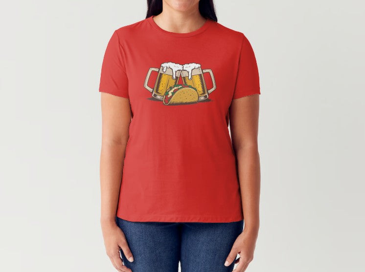 2 MUGS & TACO - Women's T-Shirt