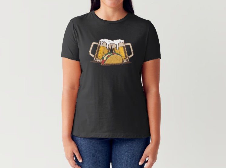 2 MUGS & TACO - Women's T-Shirt