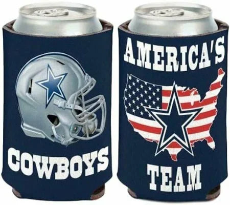 Dallas Cowboys Flag Double Sided Graphics Koozie