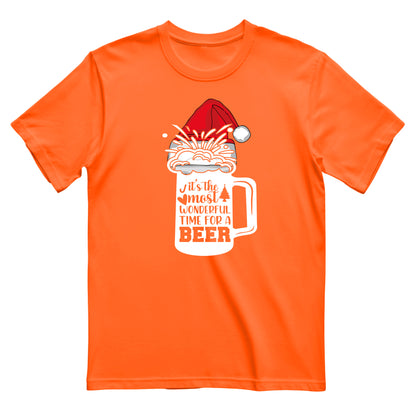 MOST WONDERFUL TIME FOR A BEER - Men's T-Shirt